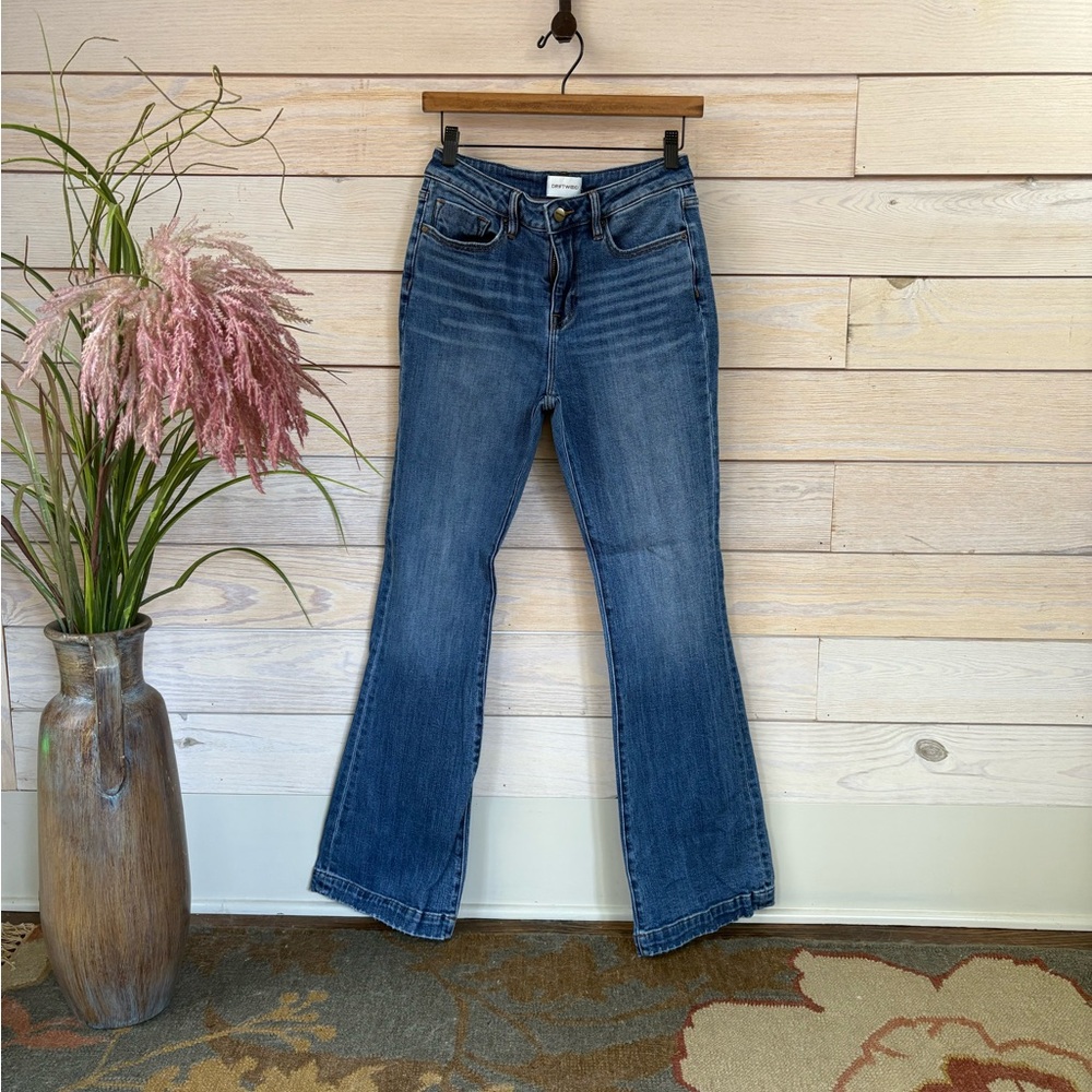 DRIFTWOOD Fit and Flare Denim Jeans